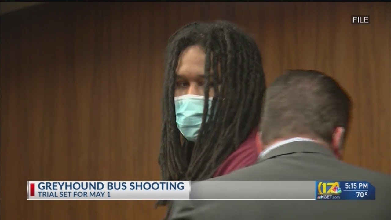 Trial date moved for accused Greyhound bus shooter