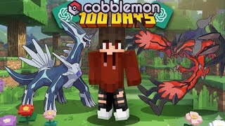 I Survived 100 Days As AI Suggested Pokemon Team Trainer In cobblemon