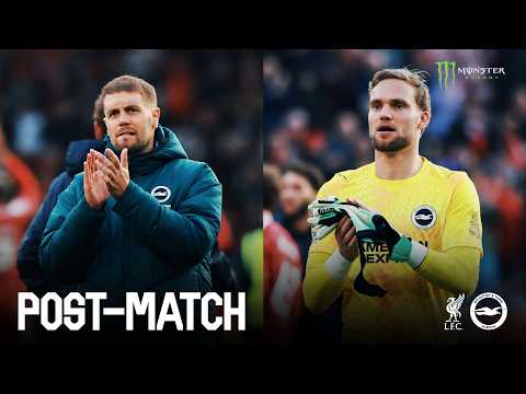 POST MATCH | Hurzeler & Verbruggen | Liverpool v Brighton | Premier League