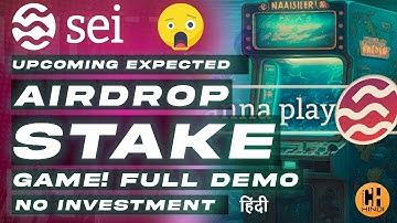 Sei Network Staking Game Demo, Airdrop 🎁 Expected, 100% Free - Hindi
