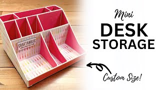 NEW DIY Desk Storage | Completely Customisable | Craft Room Storage Ideas!