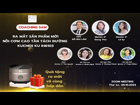 Video RA MẮT SẢN PHẨM MỚI - NỒI CƠM ĐIỆN CAO TẦN TÁCH ĐƯỜNG... - youtube