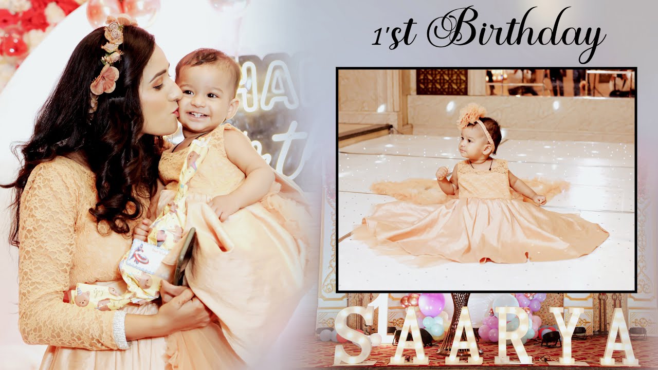 Best Cinematic Birthday Highlights 2023 // Saarya's 1st Birthday // The Foto Factory