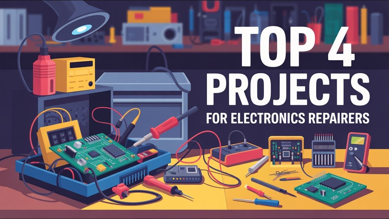 Top 4 Useful Projects for Electronics Repairers 🔧 - YouTube