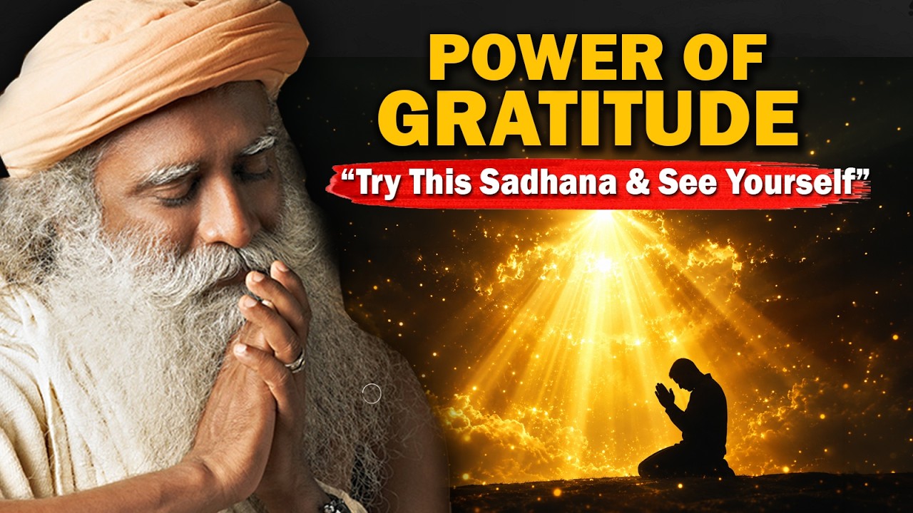 Sadhguru o zahvalnosti, egu i istinskom osobnom rastu