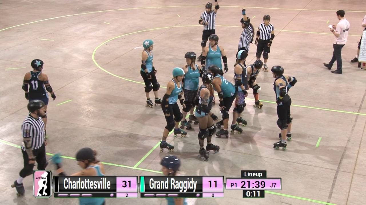Game 2 Charlottesville Derby Dames v Grand Raggidy Roller Derby YouTube