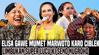 Limbukan Super Lucu !! Elisa gawe mumet dagelan Ciblek karo Marwoto, Pak Guyu ngakak