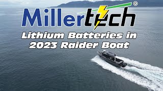 My experience with Lithium Millertech Batteries on my 2023 Raider Boat, Cook Inlet, Alaska