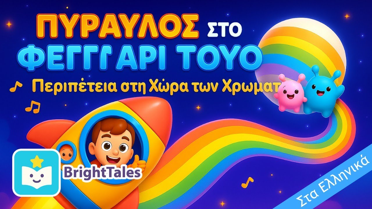 Τραγούδι του Πύραυλου στη Χρωματοχώρα 🚀🌈 | Μουσική Περιπέτεια by BrightTales