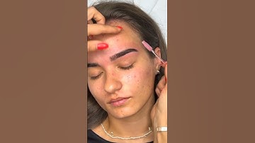 Restructuration et coloration des sourcils #brows #eyebrows #eyebrowtutorial #browwaxing #browwax