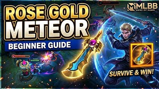 Rose Gold Meteor MLBB Attack Item Beginner Guide | #mlbb #moba #5v5