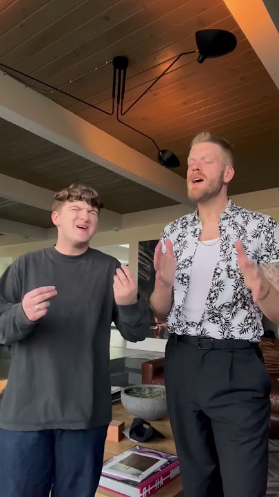 Unholy - Sam Smith  (Cover by Anthony Gargiula and Scott Hoying) #shorts