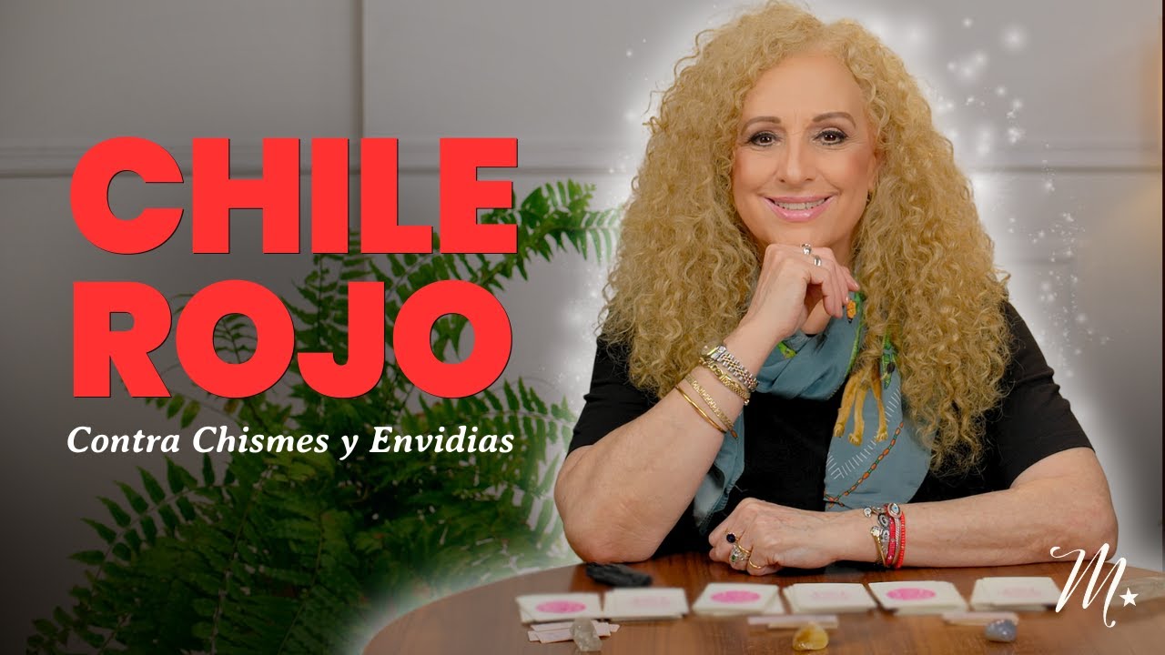 Ritual de Chile Rojo Contra Chismes y Envidias. Mizada Mohamed