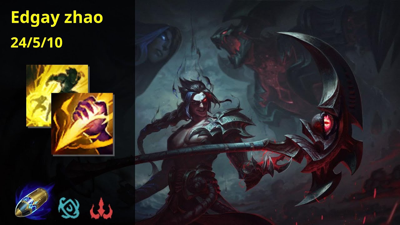 Kayn PENTAKILL | Edgay zhao NA Challenger 13.13