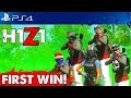 H1Z1 PLAYSTATION 4 SQUADS WIN - MY FIRST PS4 H1Z1 WIN