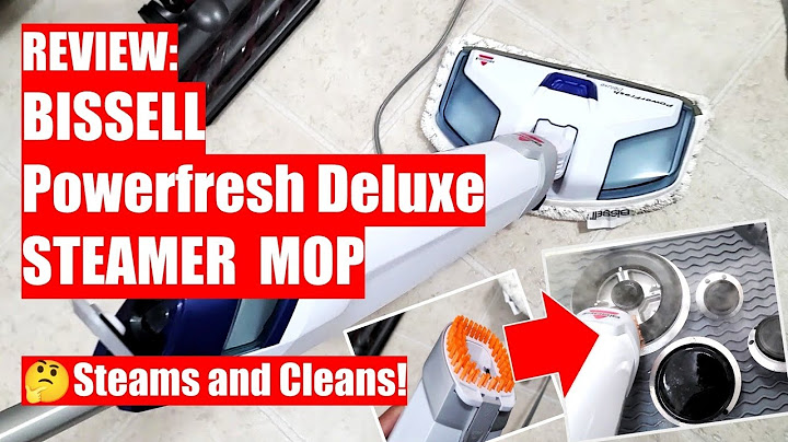 Bissell powerfresh deluxe steam mop review năm 2024