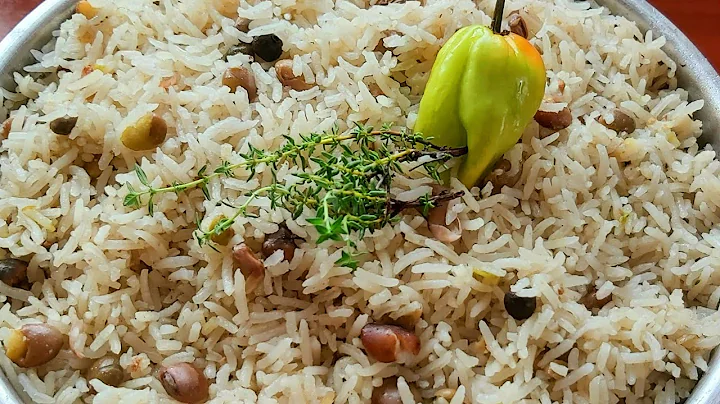 Jamaican style Gungo rice & peas/pigeon peas(canned  peas )#@TrinasNyammings