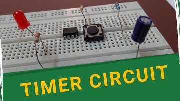 How to make a timer circuit .|| Monostable Multivibrator using IC 555