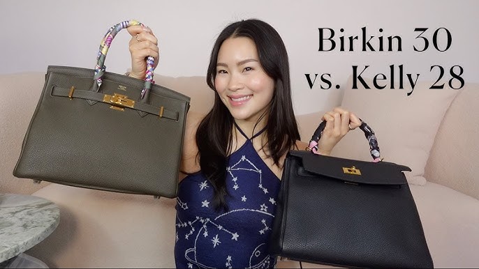 HERMES BIRKIN 25 VS KELLY 25 TOGO LEATHER 🍊