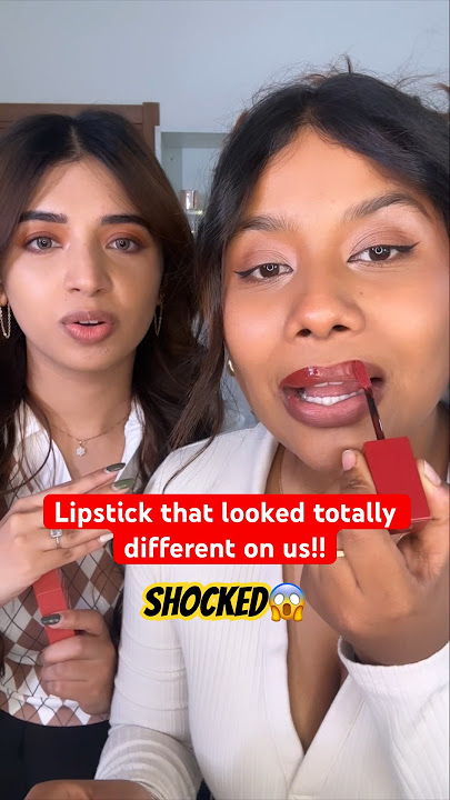 This is shocking😱 #lipstick #maybelline #colourtheory