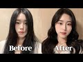 요청!! 초간단 여신머리 고데기하는 법💇🏻‍♀️ 앞머리 예쁘게 넘기는 꿀팁 | 똥손도 가능 | 거지존 헤어스타일링 | hair styling