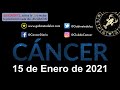 Horóscopo Diario - Cáncer - 15 de Enero de 2021.