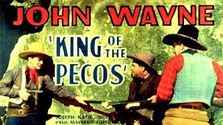 ⁣KING OF THE PECOS - John Wayne, Muriel Evans, Cy Kendall - Full Western Movie / English