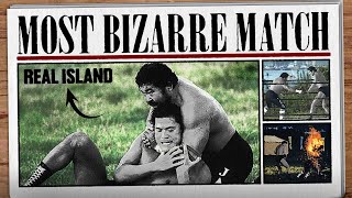 Wrestling on a Samurai Battlefield: The Desert Island Death Matches #wwe #aew #tna #wrestling #njpw