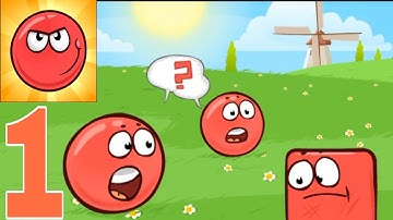 Red Ball 4 Gameplay Walkthrough Part 1 - Level 1-15 ( Android - IOS )