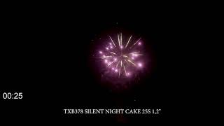 TXB378 SILENT NIGHT CAKE 25S 1,2'' TRIPLEX