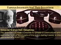 Famous Inventors And Their Inventions