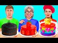 自分 VS おばあちゃんの料理チャレンジ | 素晴らしい料理のレシピ Jelly DO Challenge