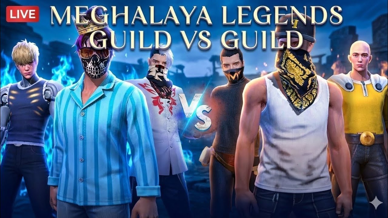 🔴DONBOR GAMING  IS LIVE | GUILD CHALLENGE MEGHALAYA LEGENDS AND GUILD TEST 