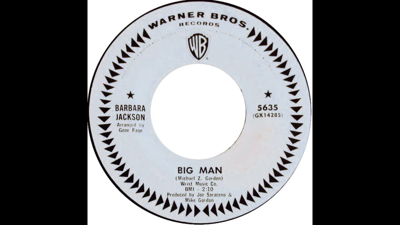 Barbara Jackson – “Big Man” (WB) 1966 - YouTube
