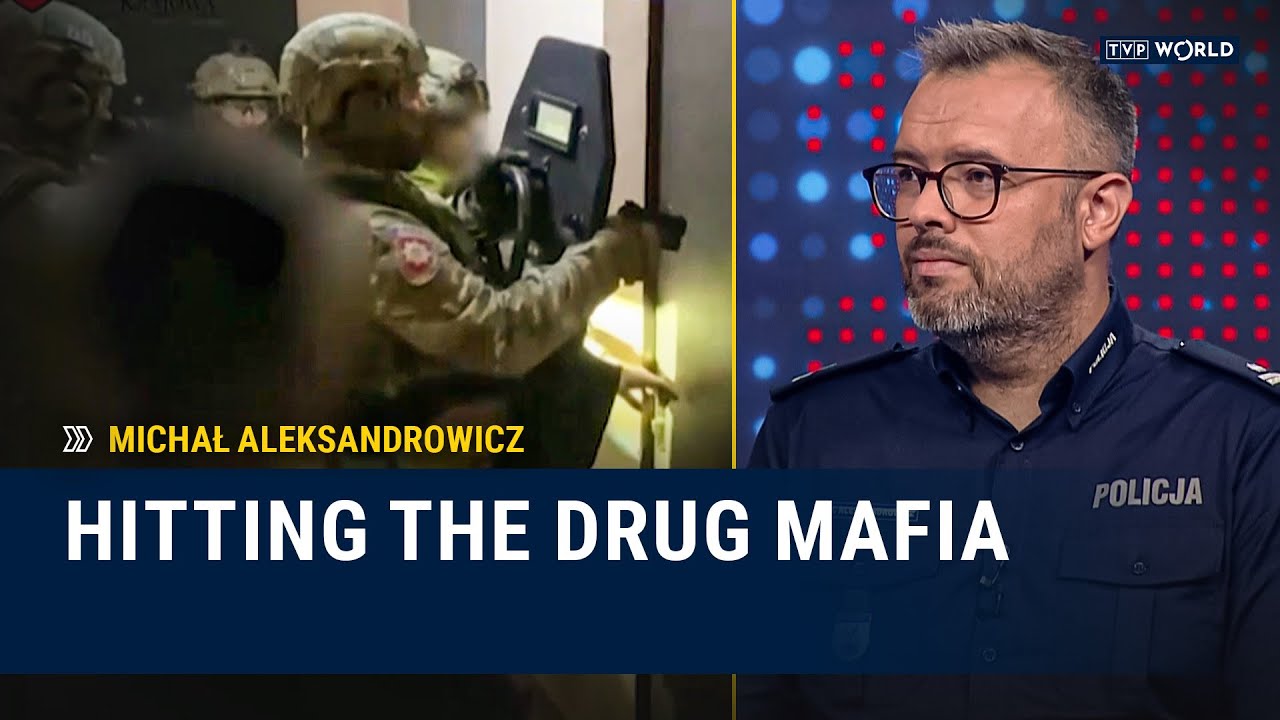 Police shut down synthetic drug lab | Deputy Inspector Michał Aleksandrowicz