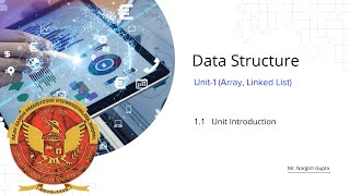1.1 Introduction to Array, Linked List | unit 1 | AL303 | IT303 |Data Structure |RGPV News