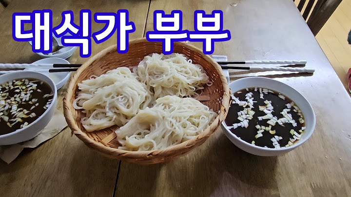 동치미국수, 메밀소바