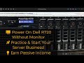 How to Power On Dell PowerEdge R720 Without Monitor