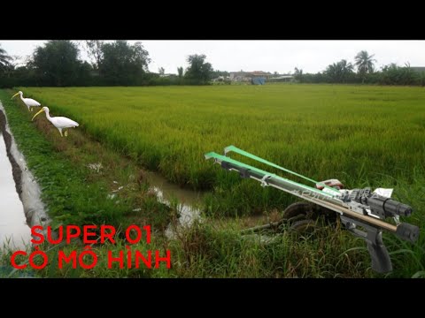 Video SÚNG NÁ CAO SU BẮN BI SẮT BẮN CÒ | SUPER SLINGSHOT - youtube