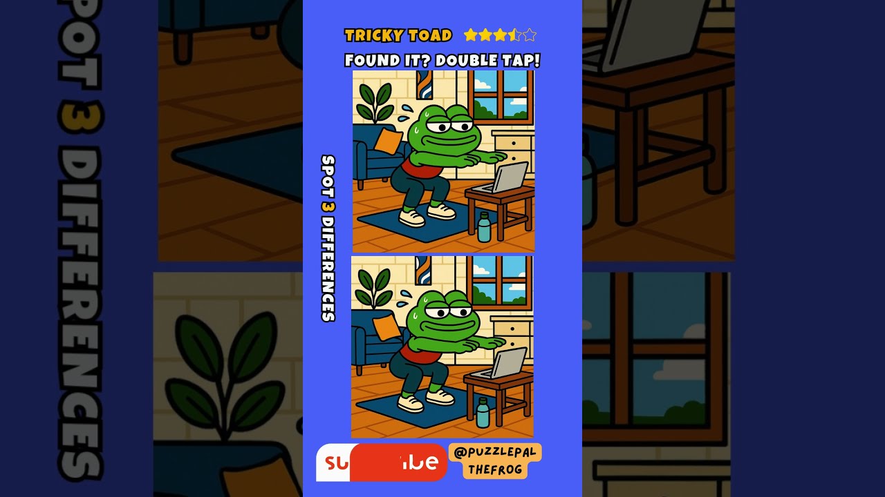 Test Your Eyes With This Frog Puzzle!