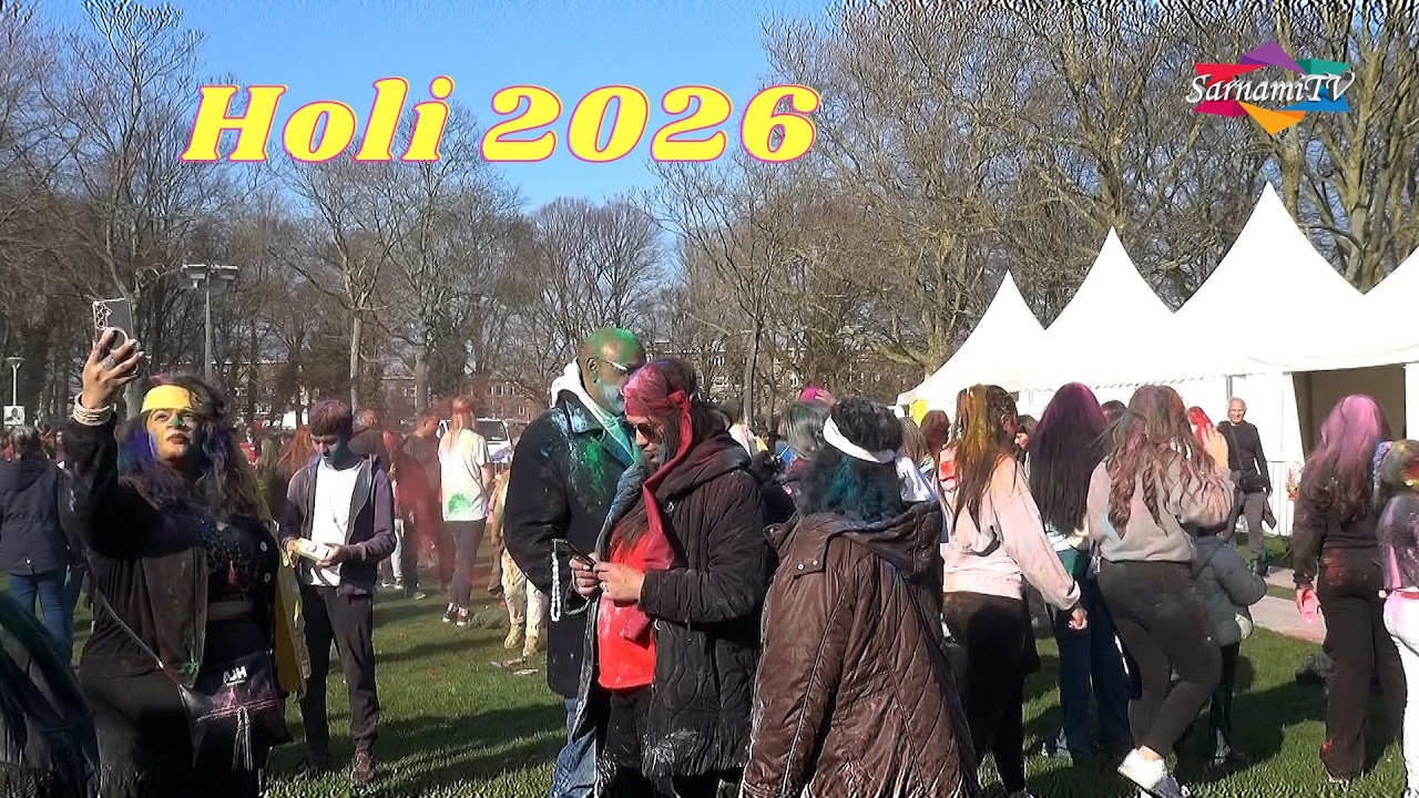Holi viering 2026 in Den Haag I Muziekformatie Chiq