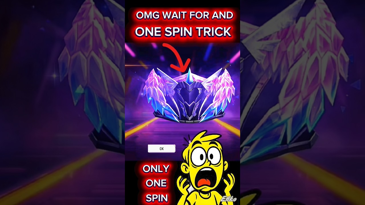 WALL ROYAL ONE SPIN TRICK 😱 | New Luck Royal FF Event Today | Free Fire 
