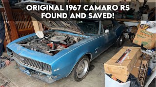 Original 1967 Chevrolet Camaro RS Found!