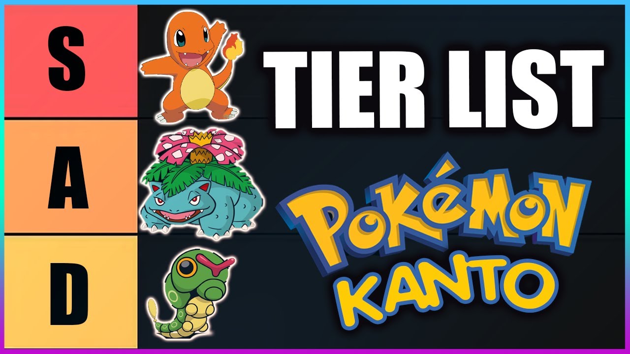 Avaliei TODOS os 151 Pokémon de Kanto (Tier List) 