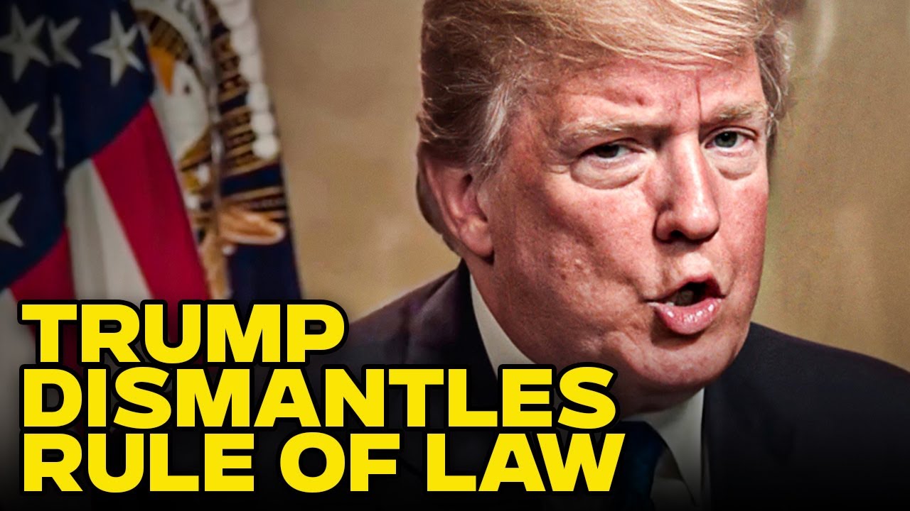 Trump DISMANTLES Rule of Law