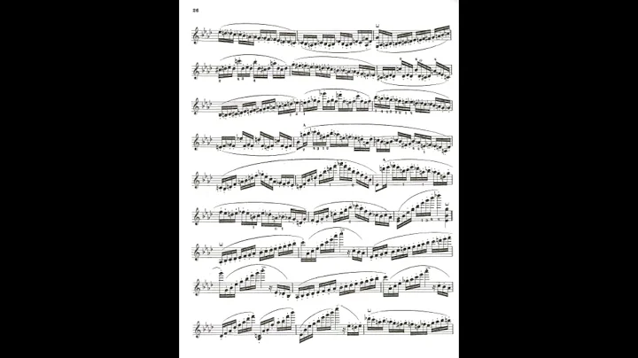 EMILE SAURET Etude Artistique, Op. 38: IX. Allegro...