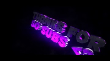 50 Subs Intro | Free2Use
