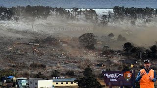 Today: Yellowstone Hit by Flash Flood, Landslides, and Volcanic Eruption Warning | US Citizens Fear.