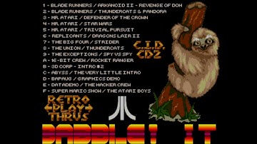 Atari ST Compacted Disk (CD) Scrollers [500] Retro PlayThrus CD #002