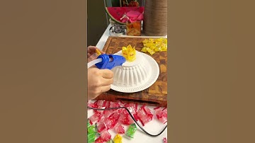 Tự làm tháp kẹo liên hoa trưng Tết #myhuyendaily #shortsyoutube #shorts